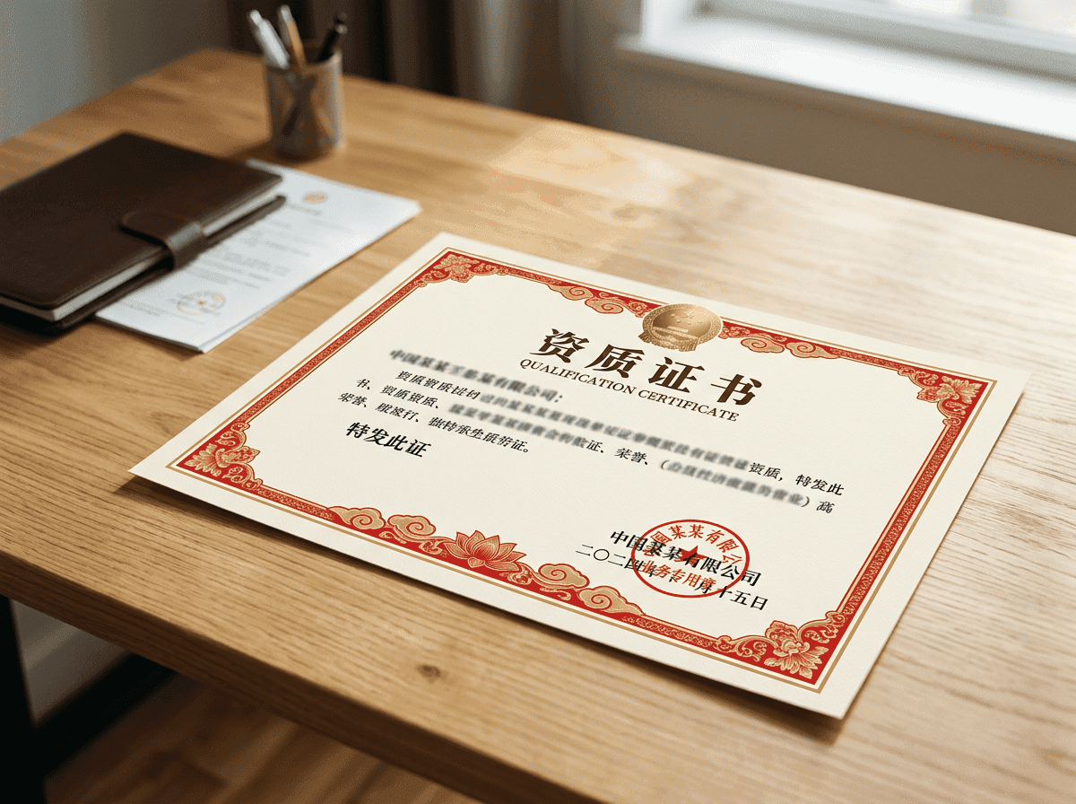 企业资质证书